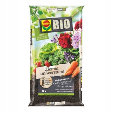 Compo Consumer Podłoże BIO Uniwersalne 5l Ziemia