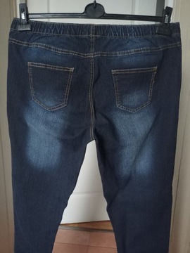 Spodnie dżins c&a proste 48 strecz