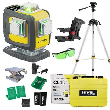 NIVEL SYSTEM CL4D-G LASER ZIELONY + Statyw SJJM1EX