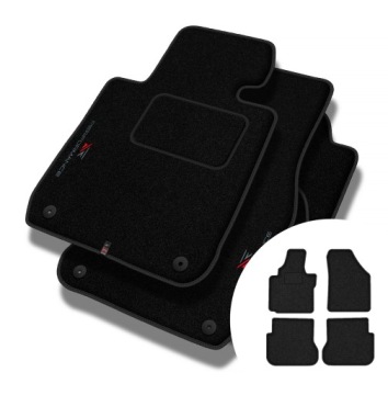 Velurové koberce Performance pro Volkswagen Caddy 2003-2009