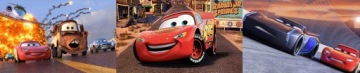 Наклейка на стену AUTA CARS 3D XXL