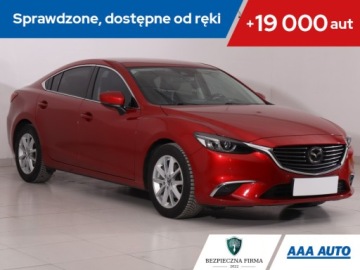 Mazda 6 III Sedan Facelifting 2.5 SKYACTIV-G I-ELOOP 192KM 2016 Mazda 6 2.5 Skyactiv-G, Salon Polska, Serwis ASO