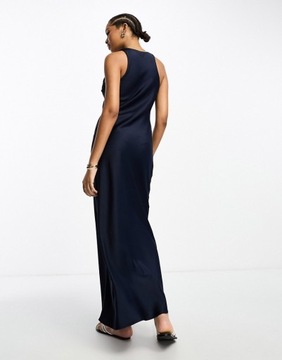 RIVER ISLAND SATYNOWA SUKIENKA MAXI XXS