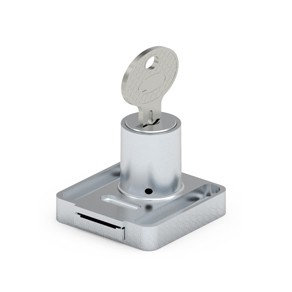 Zamek Meblowy 35x35/chrom
