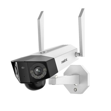 Kamera Biała Solar2 6W Reolink DUO 2 IP WiFi 180° Monitoring Zewnętrzny