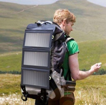 Allpowers AP-SP-002-BLA Ładowarka słoneczna 21W