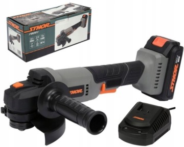 SZLIFIERKA KĄTOWA 125MM AKUMULATOR 20V 2AH STHOR