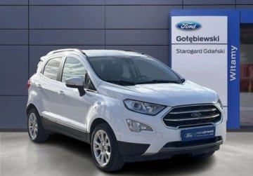 Ford Ecosport II SUV Facelifting 1.0 EcoBoost 125KM 2021 Ford EcoSport Stan IDEALNY TITANIUM 4x opony letnie PELNA historia ASO, zdjęcie 1