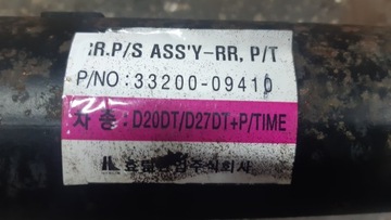 HŘÍDEL HNACÍ ZADNÍ SSANGYONG KYRON 2.0XDI 05-07R