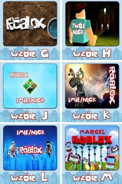 Подарочный набор ROBLOX с именем + подарки от фанатов