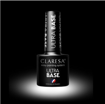 CLARESA ULTRA UV/LED BASE 5 G ГИБРИДНАЯ ПЛОТНАЯ САМОВЫРАВНИВАЮЩАЯСЯ ГИБРИДНАЯ МАССА