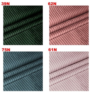 Обивочная ткань 0,5М в полоску Вельвет Велюр Обивочный материал Коллекция MIX