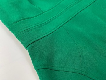 Elegancka prosta sukienka KASPER zielona r. M/L
