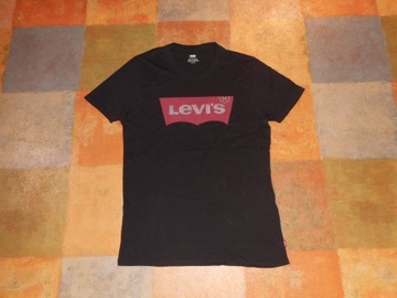 LEVIS LEVI'S USA S T-SHIRT BAWEŁNA RETRO VINTAGE MEGA UNIKAT