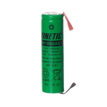 AKUMULATOR R6 AA 1,2V 1800mAh NiMh DO LUTOWANIA KI