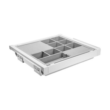 Szuflada ELITE GTV z organizerem 700 mm biały