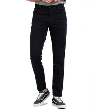 WRANGLER TEXAS SLIM MĘSKIE SPODNIE JEANSOWE DARK NAVY W12SEAXAE W34 L30