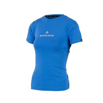 Sportowa Koszulka Damska T-Shirt BERGSON ARCHO Ibiza Blue rozmiar M