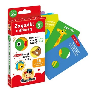 CZUCZU Zagadki Z Dziurką +3 lata Czu Czu