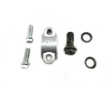 Главный тормозной цилиндр правый, ХРОМ, гнездо для зеркала, резьба М10, ручка, рычаг