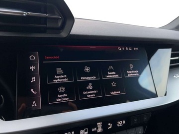 Audi A3 8Y Sportback 1.5 35 TFSI 150KM 2021 Audi A3 Sportback S line LED Automat Kamera Park Assist Podgrzewane Fotele, zdjęcie 23