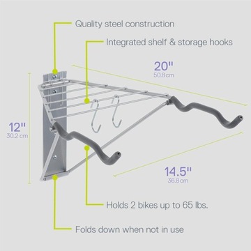 Настенное крепление для велосипеда Delta Cycle 2