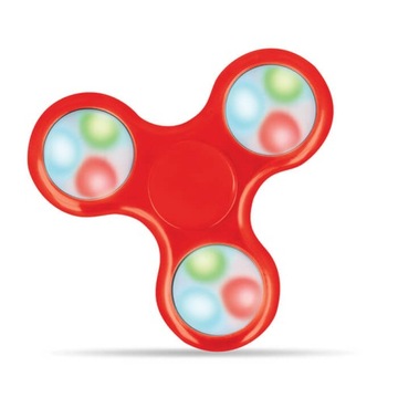 ZABAWKA ANTYSTRESOWA SPINNER ŚWIECĄCY LED PREZENT HAND FIDGET SPINER