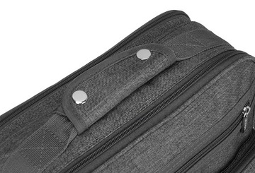 Вместительная мужская сумка-мессенджер Rovicky с карманами А4.