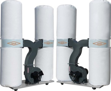 ODCIĄG TROCIN CORMAK FM300S WIÓR 2200W 3900 m³/h WORKI PŁÓCIENNE