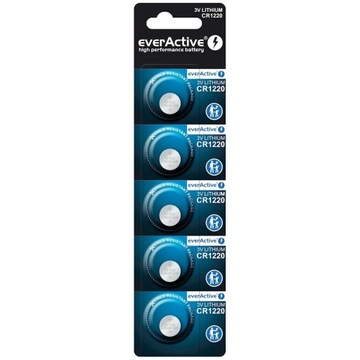 Bateria litowa everActive CR 1220 CR1220 - 1 sztuka.