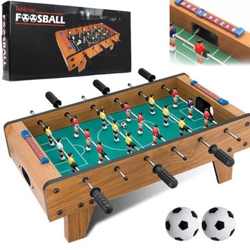 НАСТОЛЬНЫЙ ФУТБОЛ БОЛЬШОЙ ДЕРЕВЯННЫЙ ФУТБОЛЬНЫЙ СТОЛ С РУЧКАМИ ИГРОВОЙ для детей
