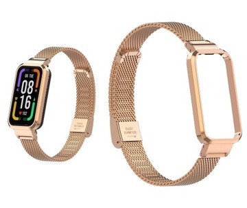 Pasek METALOWY do Redmi Smart Band Pro ROSE GOLD
