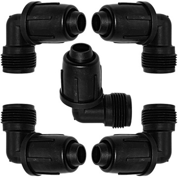 5xKOLANO zaciskowe skręcane QJ ø16 x 3/4