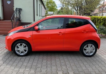 Toyota Aygo II 2015 Toyota Aygo 1,0 72KM Kamera LED Tempomat Klima Bezwypadkowy Dla wymagajacy, zdjęcie 1