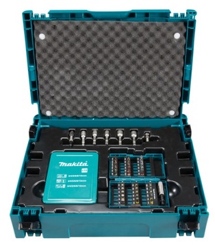 MAKITA B-53908 ZESTAW WIERTEŁ I BITÓW 62 szt.