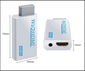 АДАПТЕР-ПРЕОБРАЗОВАТЕЛЬ Wii в HDMI версии 2023