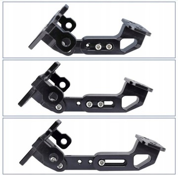 МОНТАЖНЫЙ КРОНШТЕЙН СВЕТОДИОДНОЙ ПЛАТЫ, ЧЕРНЫЙ МОТОЦИКЛ