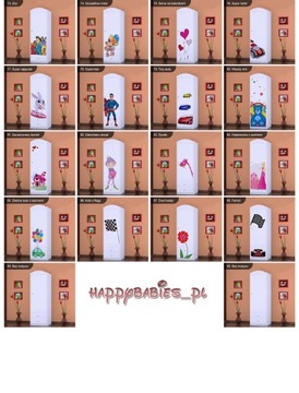 HAPPY ШКАФ SZ04-B - БЕЛЫЙ - ДЕТСКАЯ МЕБЕЛЬ