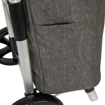 Składany wózek zakupowy kieszeń chłodząca torba na zakupy wodoodporna