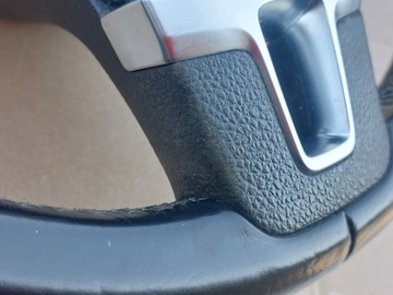 SHARAN 7N GOLF VI PASSAT CC B7 VOLANT MULTIFUNKČNÍ KŮŽE 3C8419091BE