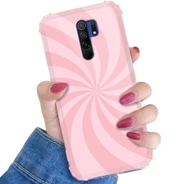 Etui ANTI-SHOCK do XIAOMI REDMI 9 Pastelowe Wzory