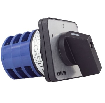 ПЛАТНЫЙ ПЕРЕКЛЮЧАТЕЛЬ 100А 3F 1-0-2 СЕТЕВОЙ ГЕНЕРАТОР IP65