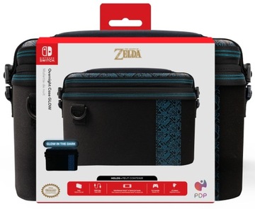PDP Nintendo SWITCH Walizka + Etui ZELDA Sheikah Shoot Glow in The Dark