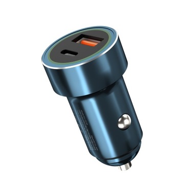 Szybka mocna ŁADOWARKA samochodowa USB type-C QC 3.0 PD AFC FCP / SCP