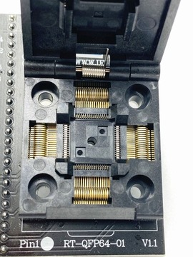 QFP64 TQFP64 0,5 ZIF-адаптер для iFix RT-809h
