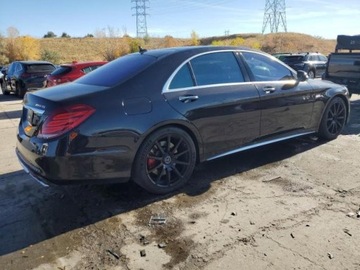 Mercedes Klasa S W222 2016 Mercedes-Benz Klasa S 2016 MERCEDES-BENZ S 63 AMG silnik 5.5 L 5.5 Benzyna, zdjęcie 3