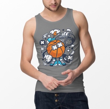 TANK TOP ANIMOWANE BASKETBALL BOOMBOX BEAT