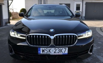 BMW Seria 5 G30-G31 Touring Facelifting 2.0 520d 190KM 2021 BMW Seria 5 BMW 520 2.0 190km XDRIVE 112021R LASERY ACC Klimax4 ORYGINAL F, zdjęcie 2