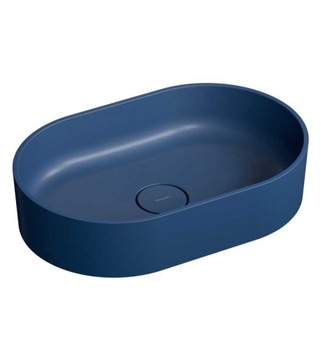 umywalka nablatowa 55 x 36, midnight blue, OVO M+