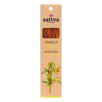 Kadzidła Sattva Vanilla (Wanila, Indie)